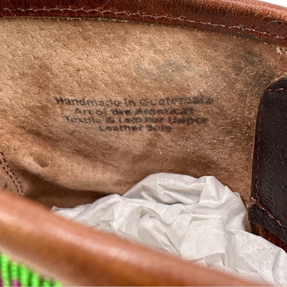 Teysha Artisanal Handwoven Brown Lace Up Full Grain Leather Boots - Picture 10 of 11